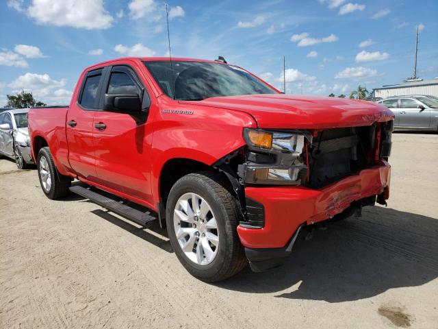 1GCRWBEF7KZ248419 - 2019 CHEVROLET SILVERADO C1500 CUSTOM RED photo 4