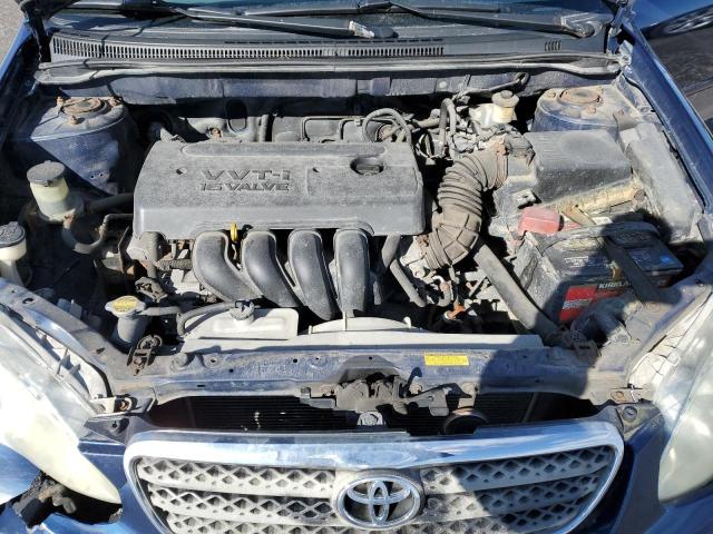 2T1BR32E56C605171 - 2006 TOYOTA COROLLA CE BLUE photo 11