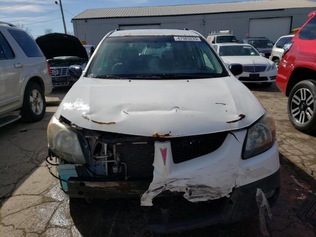 5Y2SL62813Z462394 - 2003 PONTIAC VIBE WHITE photo 5