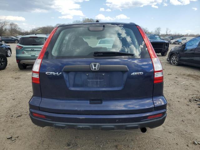 5J6RE4H32AL023272 - 2010 HONDA CR-V LX BLUE photo 6