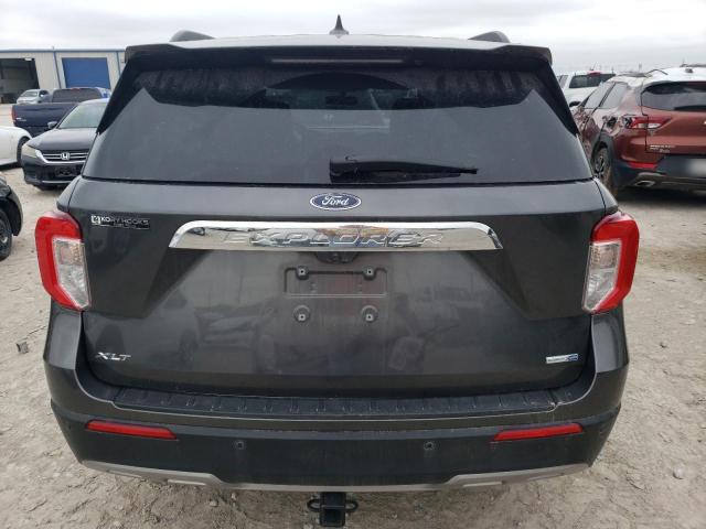 1FMSK8DH9LGB73881 - 2020 FORD EXPLORER XLT GRAY photo 6