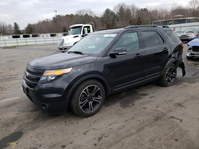 1FM5K8GT4FGB63339 - 2015 FORD EXPLORER SPORT BLACK photo 1