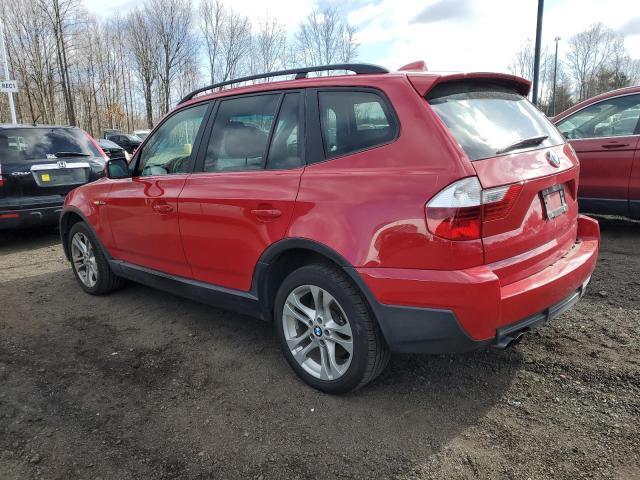 WBXPC93438WJ12005 - 2008 BMW X3 3.0SI RED photo 2