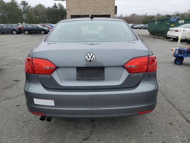 3VWDP7AJ5DM270659 - 2013 VOLKSWAGEN JETTA SE GRAY photo 6