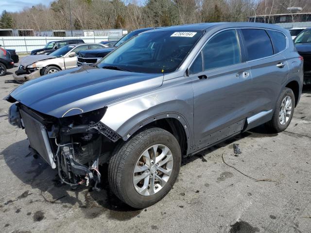 5NMS2CADXKH003030 - 2019 HYUNDAI SANTA FE SE GRAY photo 1