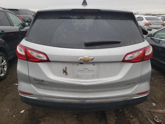 3GNAXSEV4JS636048 - 2018 CHEVROLET EQUINOX LT SILVER photo 6