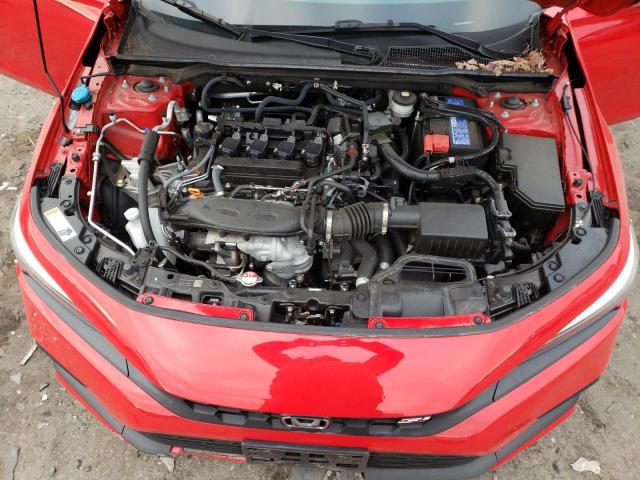 2HGFE1E57NH472528 - 2022 HONDA CIVIC SI RED photo 11