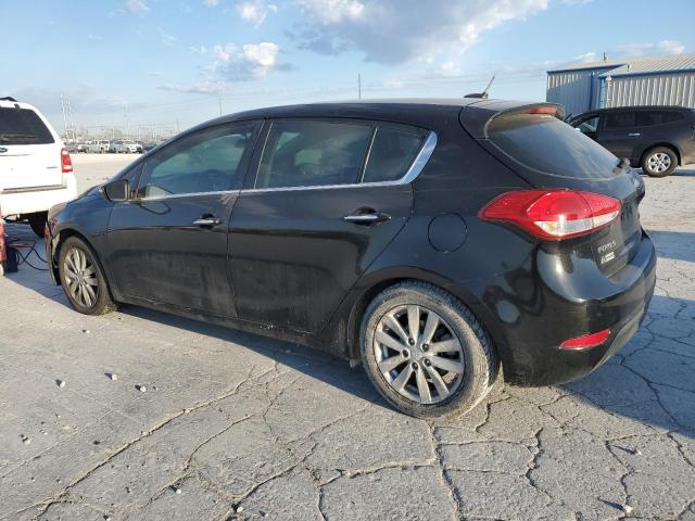 KNAFX5A84F5376880 - 2015 KIA FORTE EX BLACK photo 2