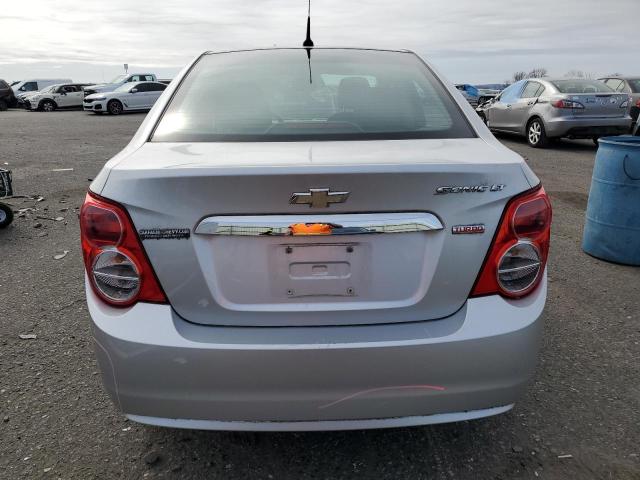 1G1JC5SB5C4209358 - 2012 CHEVROLET SONIC LT SILVER photo 6