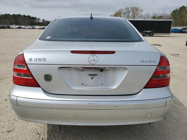 WDBUF87J66X198983 - 2006 MERCEDES-BENZ E 350 4MATIC SILVER photo 6