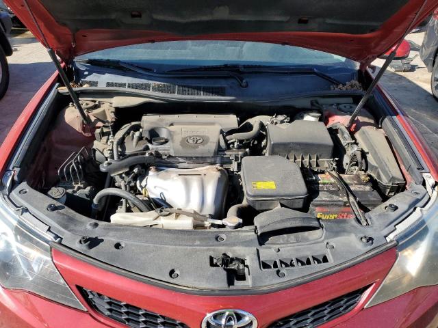 4T1BF1FK0DU667246 - 2013 TOYOTA CAMRY L RED photo 11