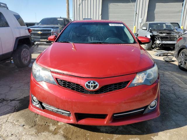 4T1BF1FK0DU667246 - 2013 TOYOTA CAMRY L RED photo 5
