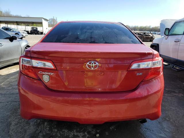 4T1BF1FK0DU667246 - 2013 TOYOTA CAMRY L RED photo 6