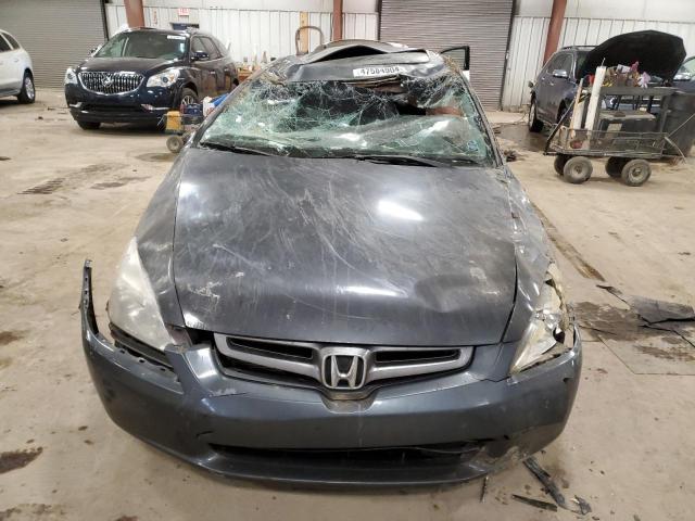 1HGCM56745A171369 - 2005 HONDA ACCORD EX BLUE photo 5