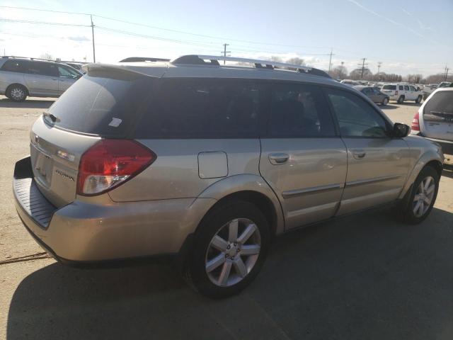 4S4BP62C787360461 - 2008 SUBARU OUTBACK 2.5I LIMITED TAN photo 3