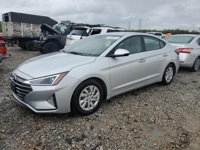 5NPD74LF9KH471140 - 2019 HYUNDAI ELANTRA SE SILVER photo 1