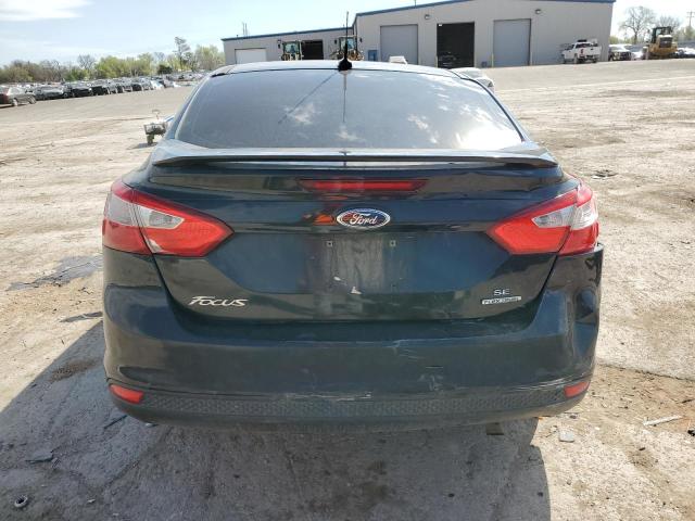 1FAHP3F29CL449680 - 2012 FORD FOCUS SE BLACK photo 6