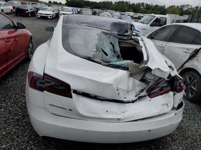 5YJSA1E20JF245115 - 2018 TESLA MODEL S WHITE photo 6