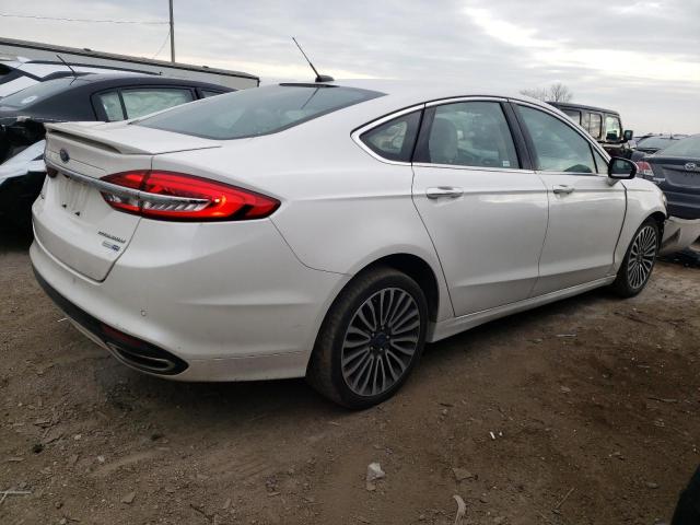 3FA6P0D95JR159084 - 2018 FORD FUSION TITANIUM/PLATINUM WHITE photo 3