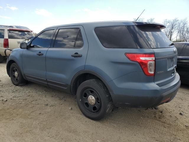 1FM5K8AR9FGB20094 - 2015 FORD EXPLORER POLICE INTERCEPTOR Mavi foto 2