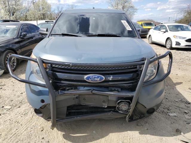1FM5K8AR9FGB20094 - 2015 FORD EXPLORER POLICE INTERCEPTOR Mavi foto 5