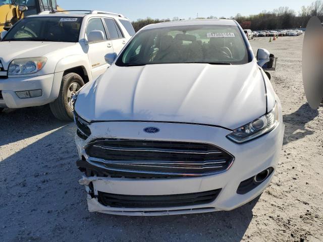 3FA6P0HR1DR274473 - 2013 FORD FUSION SE WHITE photo 5