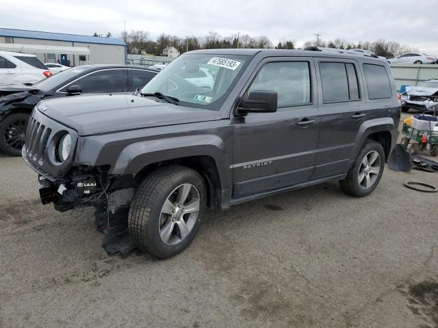 1C4NJRFB6GD805634 - 2016 JEEP PATRIOT LATITUDE GRAY photo 1