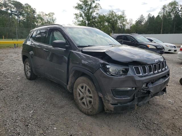 3C4NJCAB4JT240631 - 2018 JEEP COMPASS SPORT BROWN photo 4