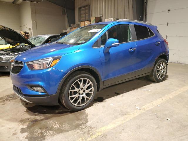 KL4CJ1SB8JB651682 - 2018 BUICK ENCORE SPORT TOURING BLUE photo 1