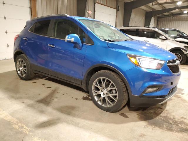 KL4CJ1SB8JB651682 - 2018 BUICK ENCORE SPORT TOURING BLUE photo 4