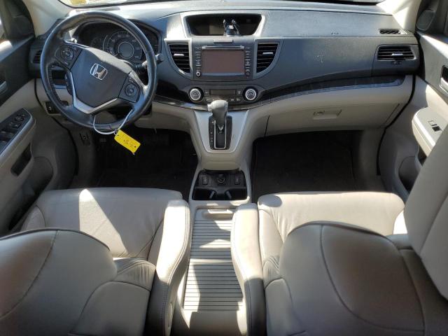 2HKRM4H76DH659584 - 2013 HONDA CR-V EXL GRAY photo 8