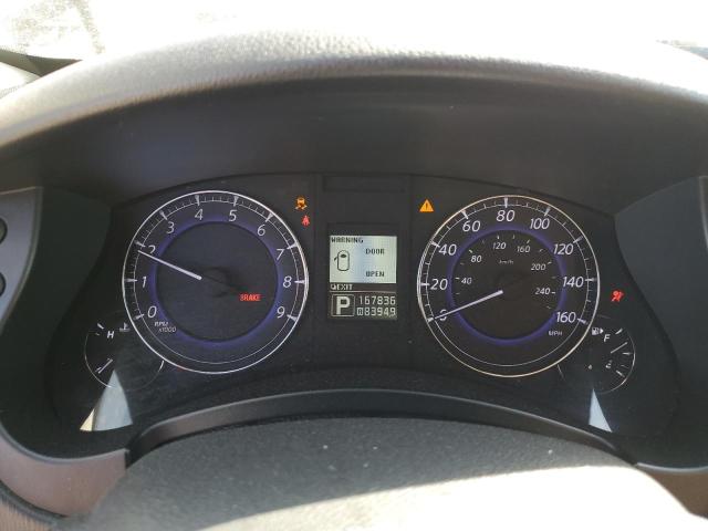 JN1AJ0HP2CM400189 - 2012 INFINITI EX35 BASE Արծաթագույն լուսանկար 9