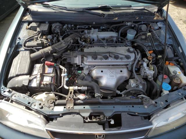 1HGCD5662VA027620 - 1997 HONDA ACCORD EX GREEN photo 11