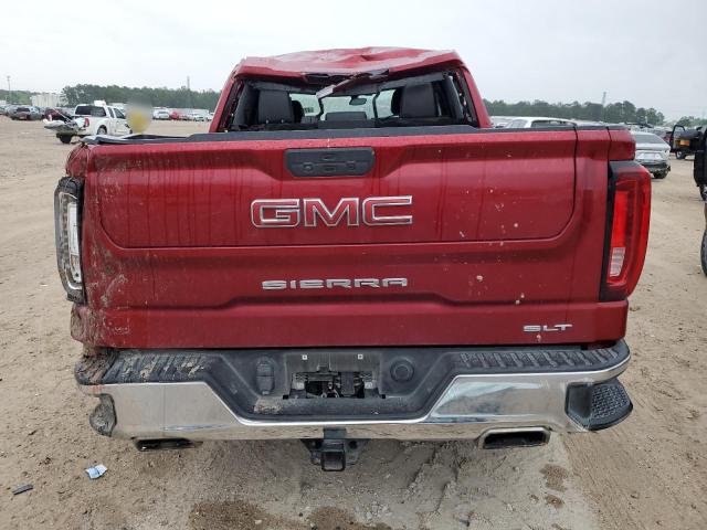 3GTU9DED8MG279371 - 2021 GMC SIERRA K1500 SLT RED photo 6