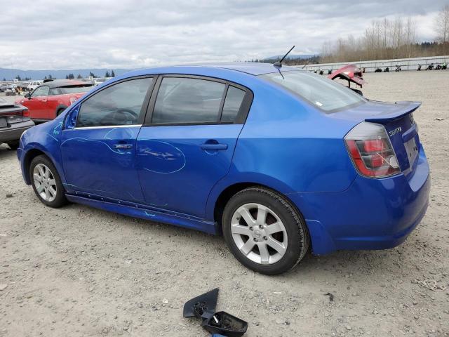 3N1AB6AP0BL638142 - 2011 NISSAN SENTRA 2.0 BLUE photo 2