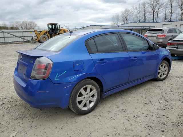 3N1AB6AP0BL638142 - 2011 NISSAN SENTRA 2.0 BLUE photo 3