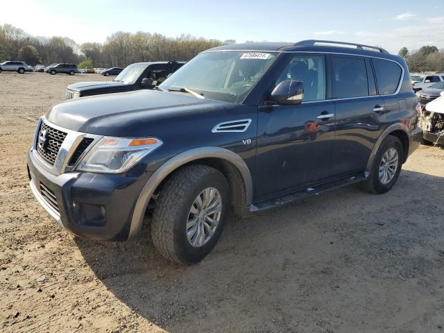 JN8AY2NDXJX001867 - 2018 NISSAN ARMADA SV BLUE photo 1