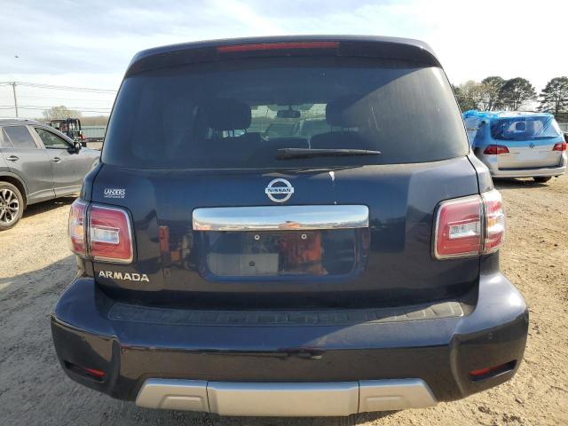 JN8AY2NDXJX001867 - 2018 NISSAN ARMADA SV BLUE photo 6