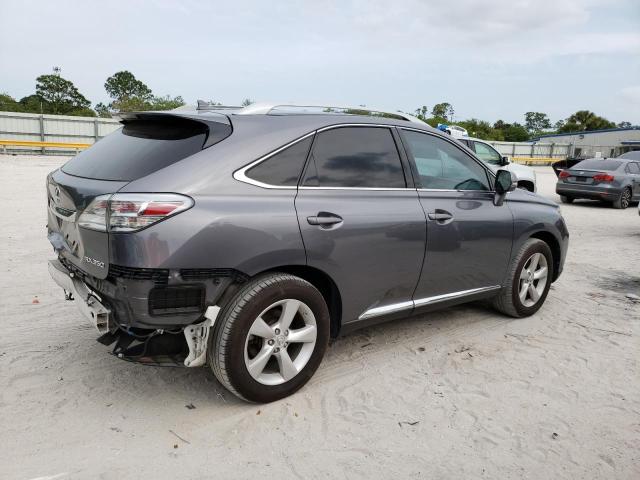 2T2BK1BA1CC135332 - 2012 LEXUS RX 350 GRAY photo 3