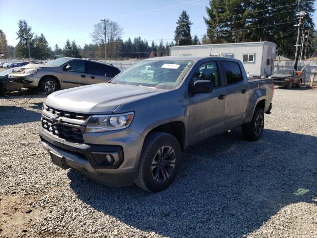 1GCGSDEN3N1151775 - 2022 CHEVROLET COLORADO Z71 GRAY photo 1