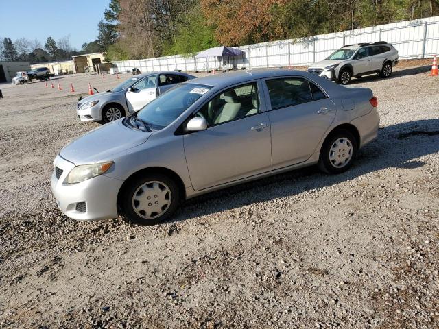 1NXBU40E09Z123461 - 2009 TOYOTA COROLLA BASE SILVER photo 1