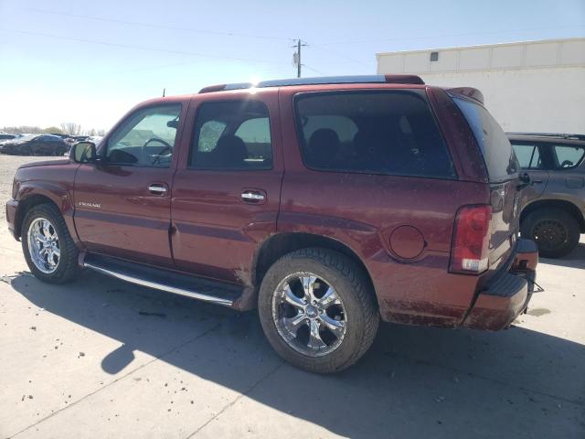 1GYEK63N42R271761 - 2002 CADILLAC ESCALADE LUXURY BURGUNDY photo 2