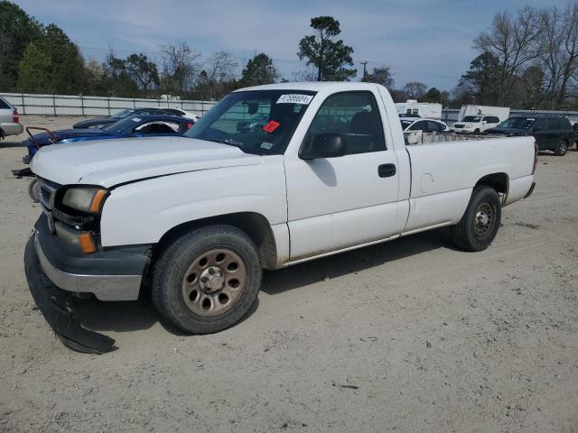 1GCEC14X77Z185874 - 2007 CHEVROLET SILVERADO C1500 CLASSIC WHITE photo 1