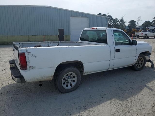 1GCEC14X77Z185874 - 2007 CHEVROLET SILVERADO C1500 CLASSIC WHITE photo 3