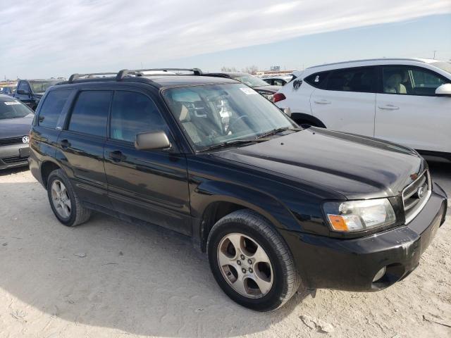 JF1SG65614H737869 - 2004 SUBARU FORESTER 2.5XS Noir photo 4