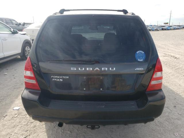 JF1SG65614H737869 - 2004 SUBARU FORESTER 2.5XS Noir photo 6