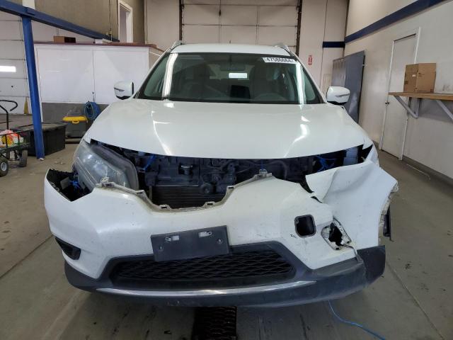 5N1AT2MV8EC778271 - 2014 NISSAN ROGUE S WHITE photo 5