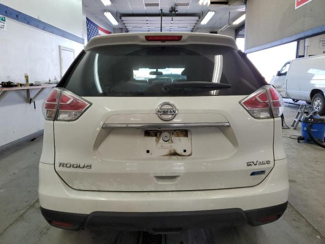 5N1AT2MV8EC778271 - 2014 NISSAN ROGUE S WHITE photo 6