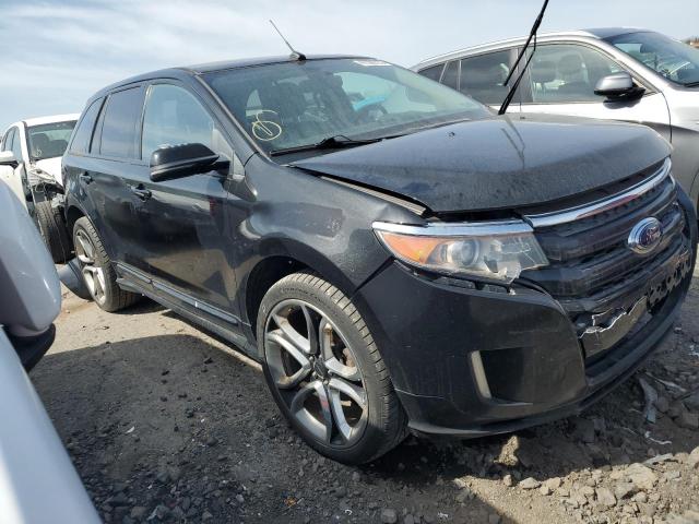 2FMDK4AK4DBB89268 - 2013 FORD EDGE SPORT BLACK photo 4