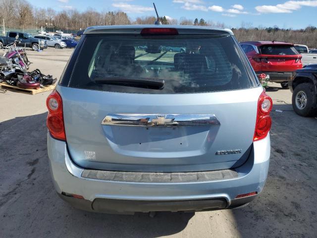 2GNALAEK1F6145230 - 2015 CHEVROLET EQUINOX LS BLUE photo 6